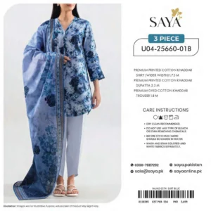 3 piece cotton khaddar