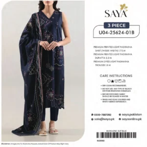 3 piece light pashmina