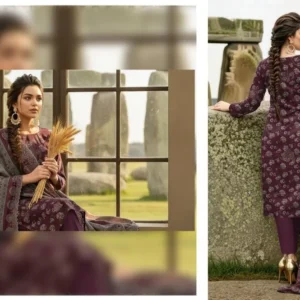 lawn embroidered 3 piece