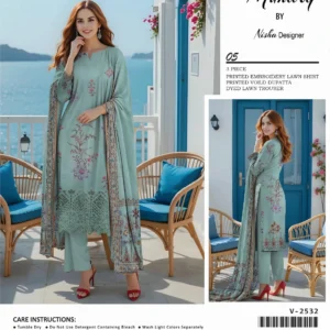 lawn embroidered 3 piece (copy)