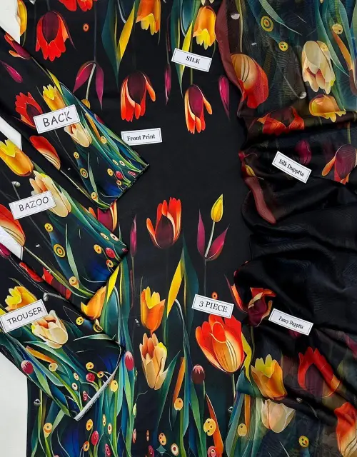 Premium Maria B Silk Collection 2026