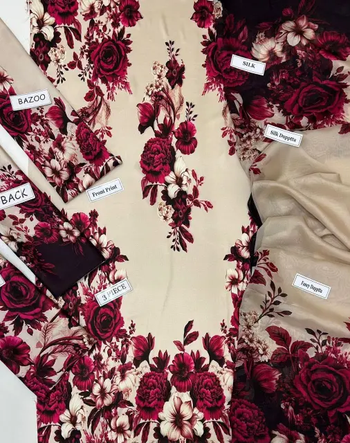 Premium Maria B Silk Collection 2026