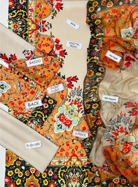 Premium Maria B Silk Collection 2026