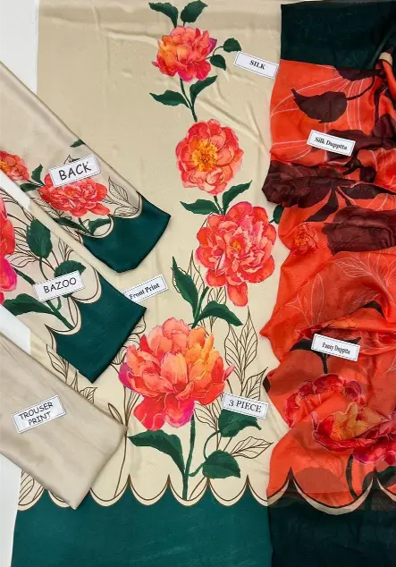 Premium Maria B Silk Collection 2026