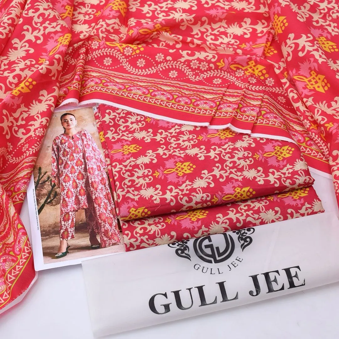 Gul Jee Digital Printed Lawn suit