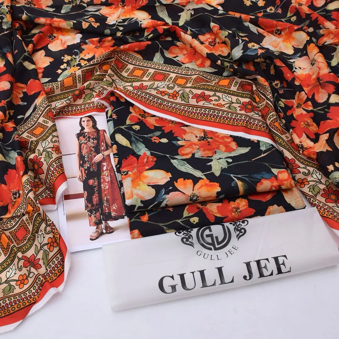 Gul Jee Digital Printed Lawn suit