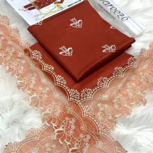 Bareeze Lawn 2 Piece Embroidered Suit