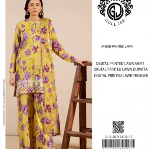 Gul Jee Digital Printed Lawn suit