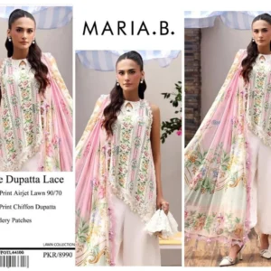 Maria B Printed Lawn 3 Piece Suit