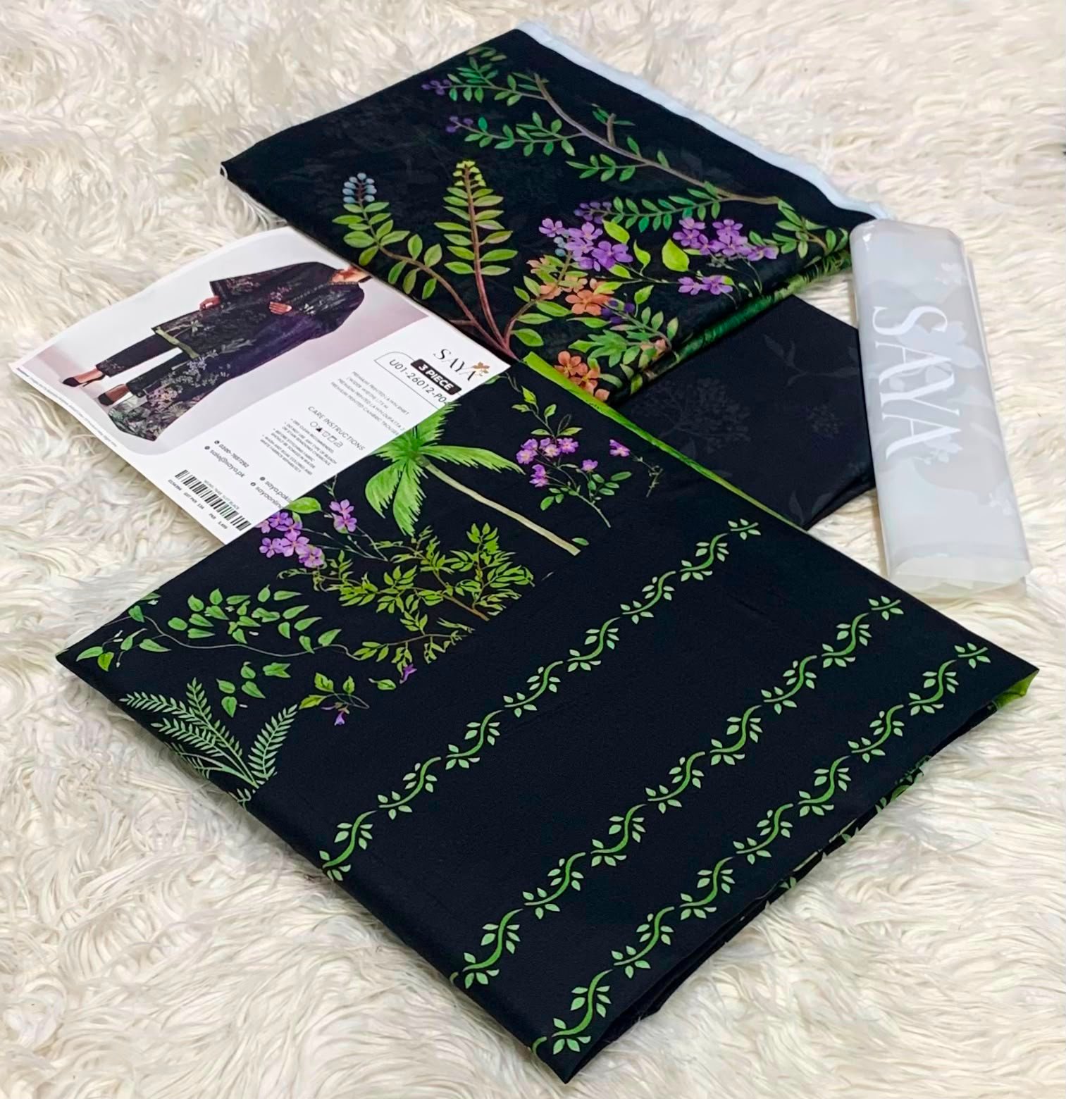 Saya Lawn 3PC Collection 2026