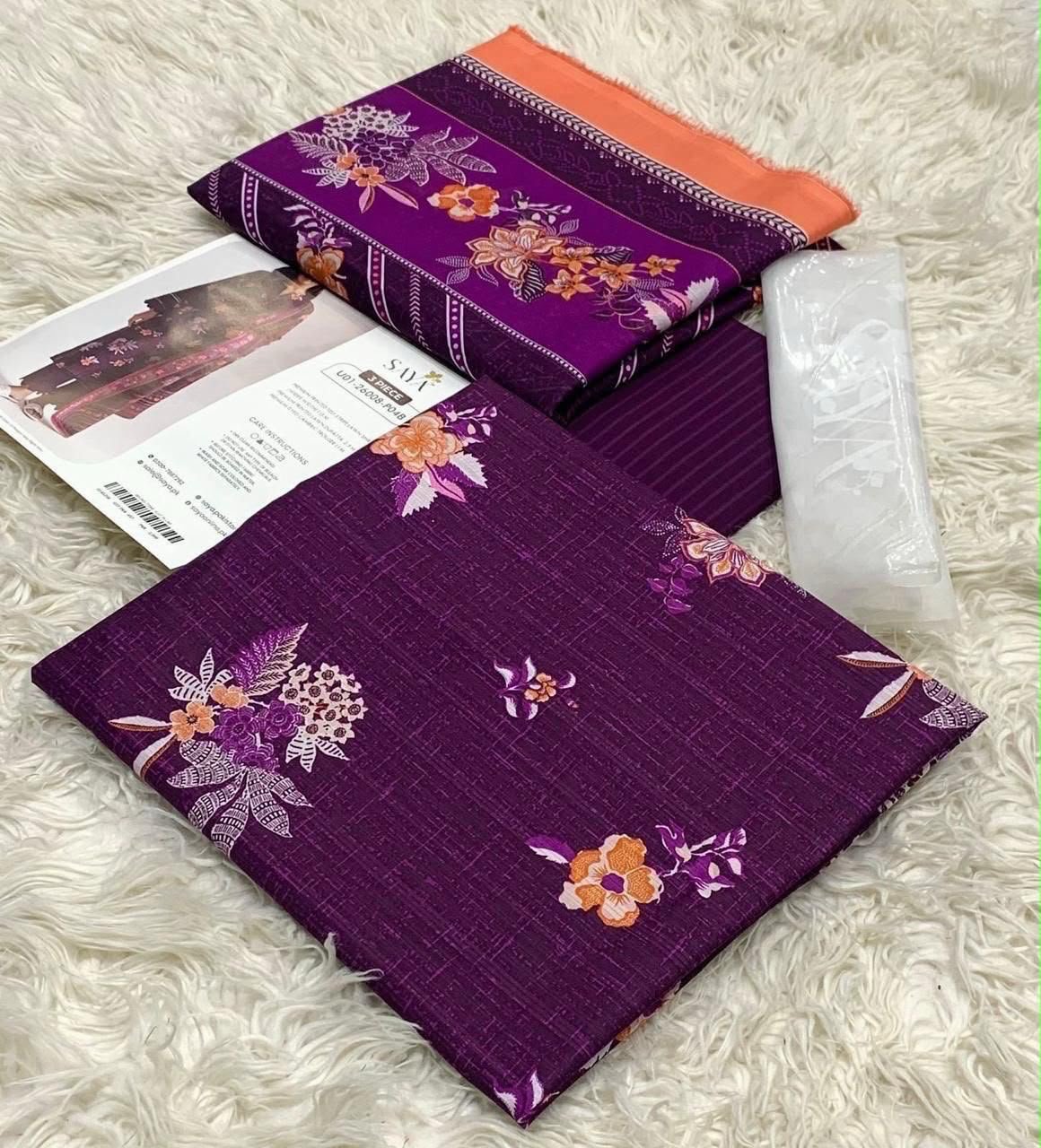 Saya Lawn 3PC Collection 2026