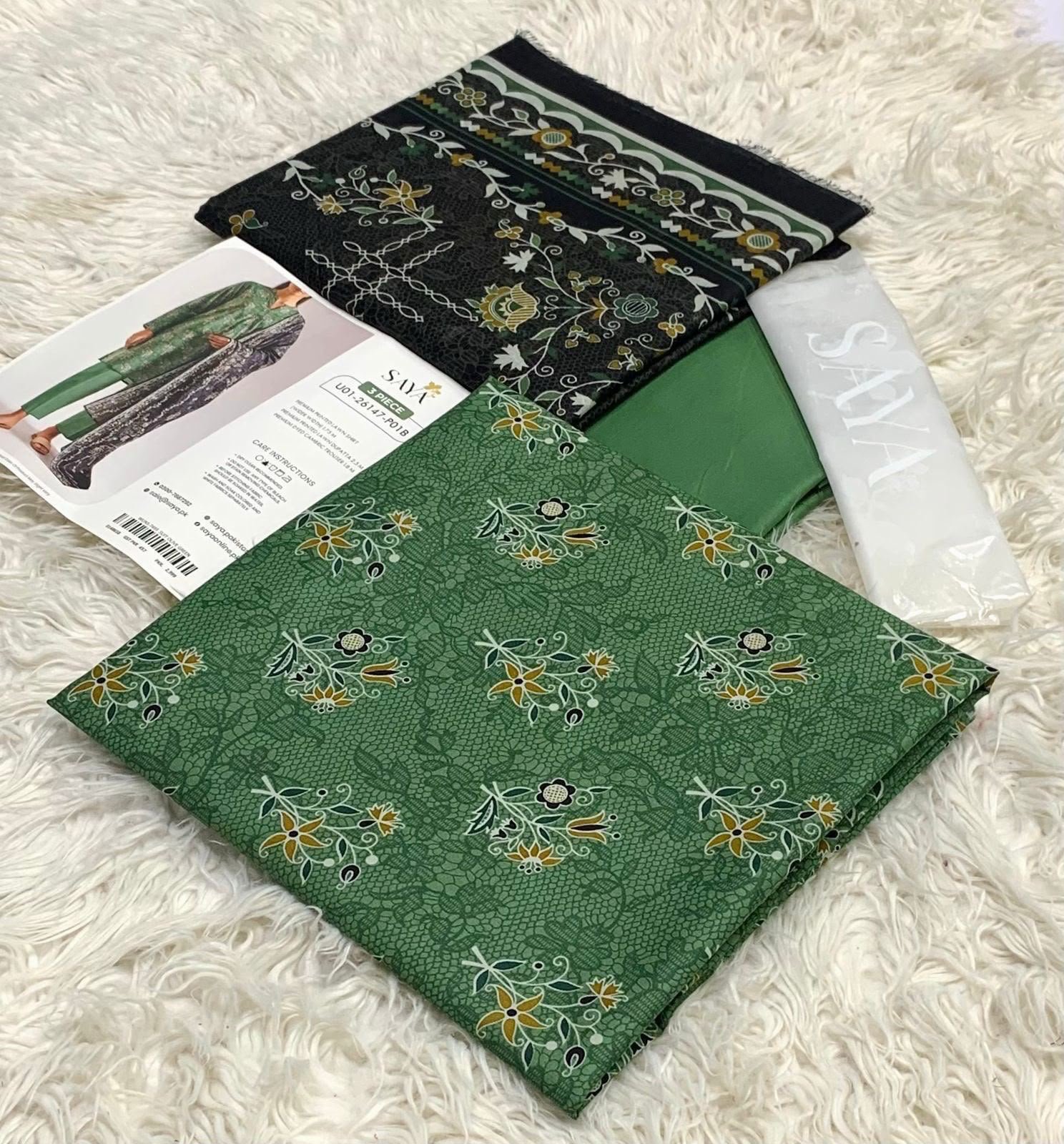Saya Lawn 3PC Collection 2026