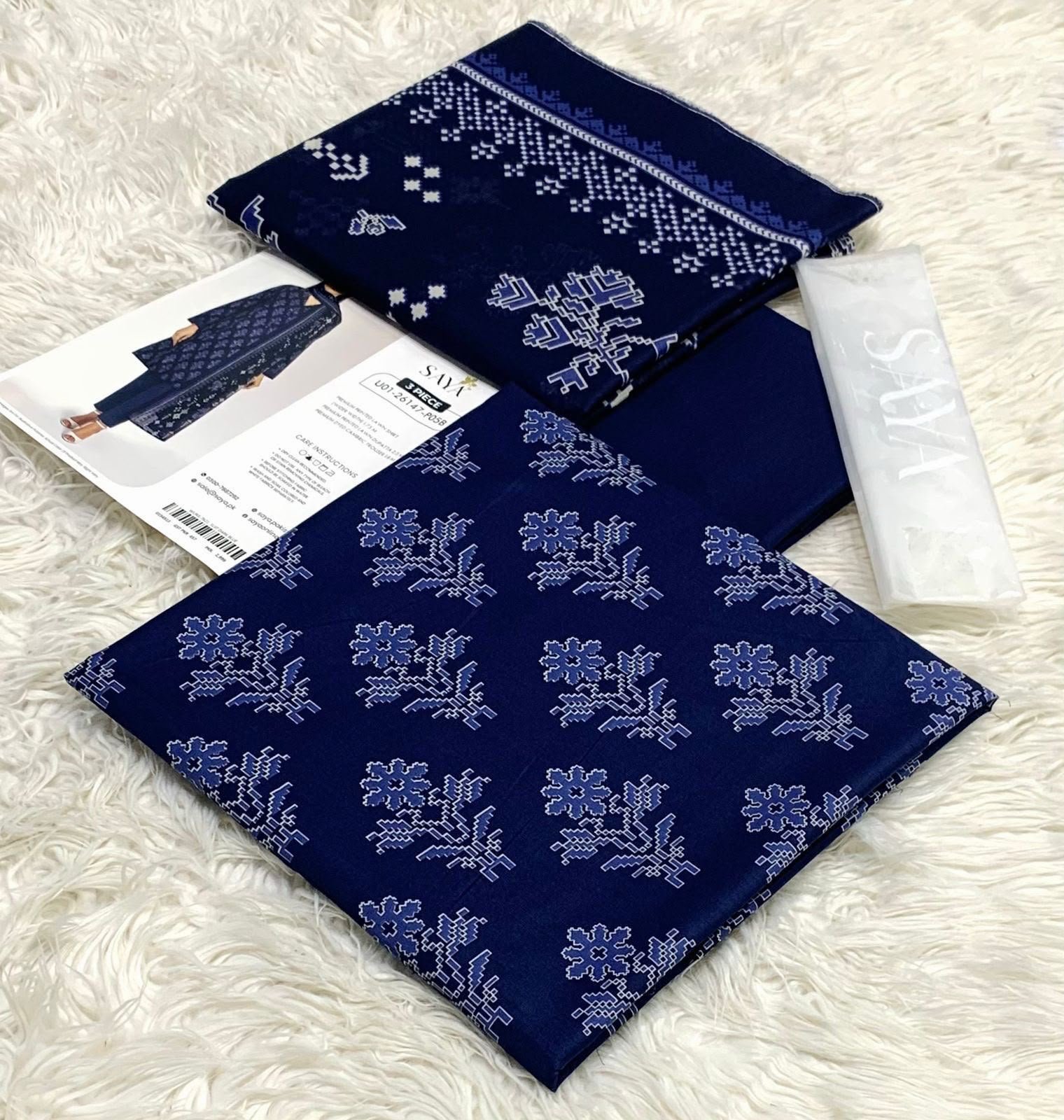 Saya Lawn 3PC Collection 2026