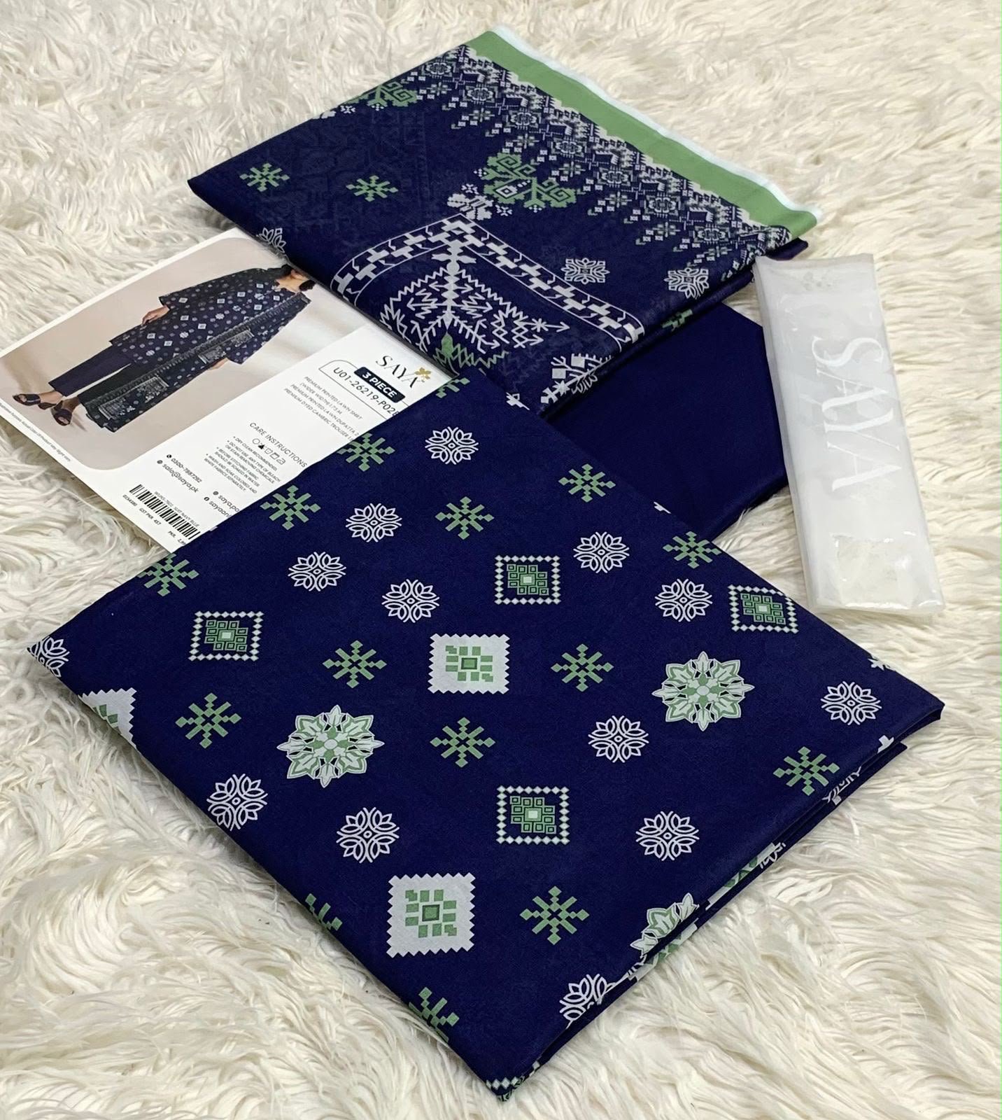 Saya Lawn 3PC Collection 2026