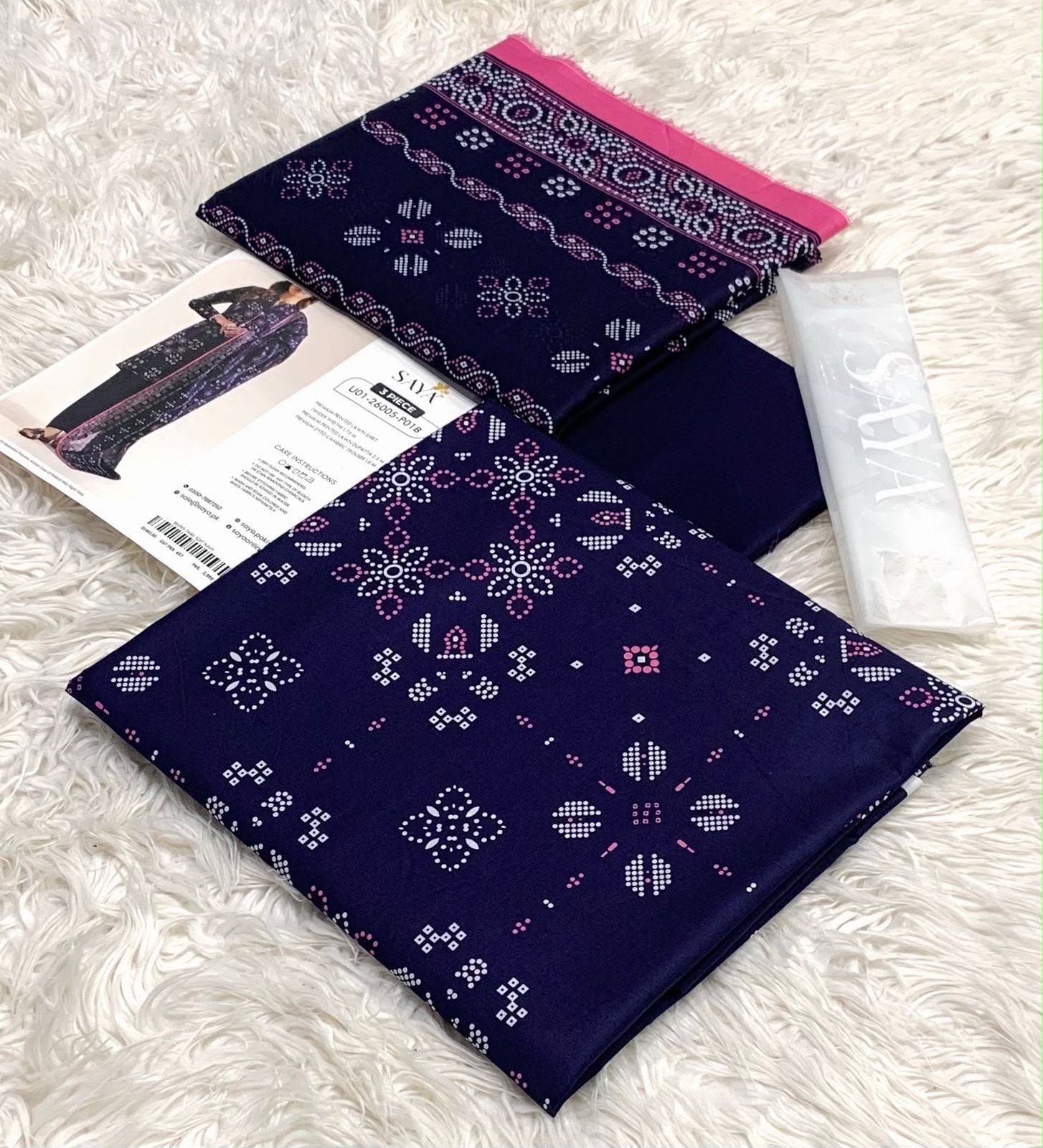 Saya Lawn 3PC Collection 2026