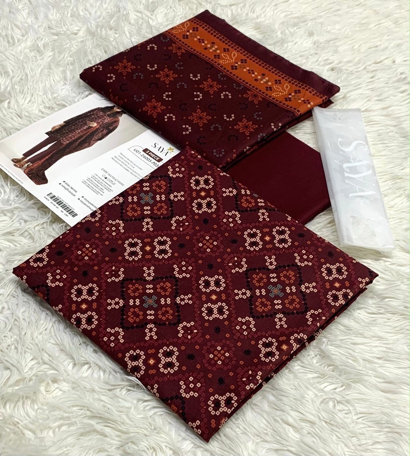 Saya Lawn 3PC Collection 2026
