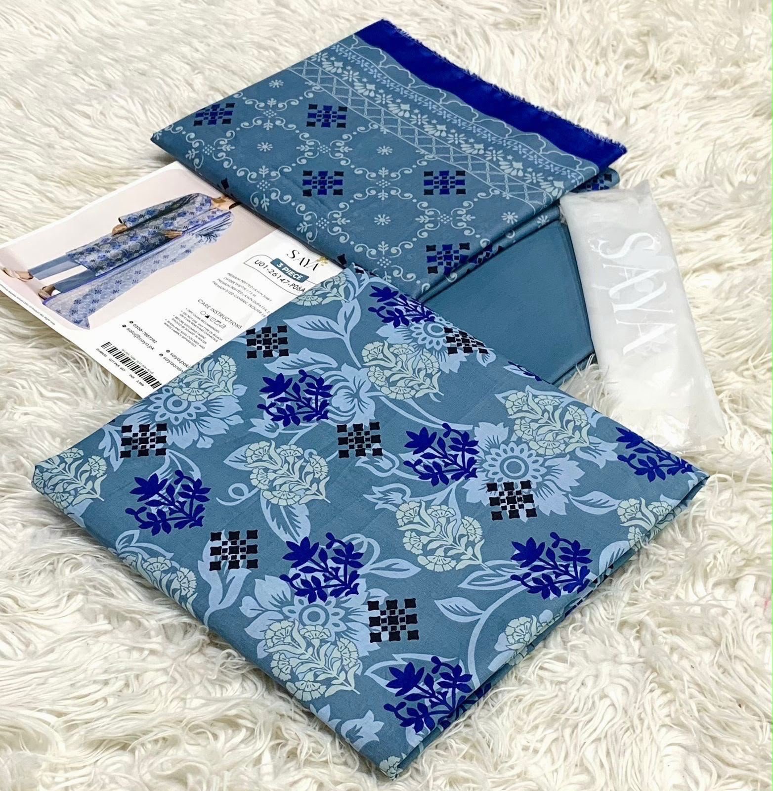 Saya Lawn 3PC Collection 2026