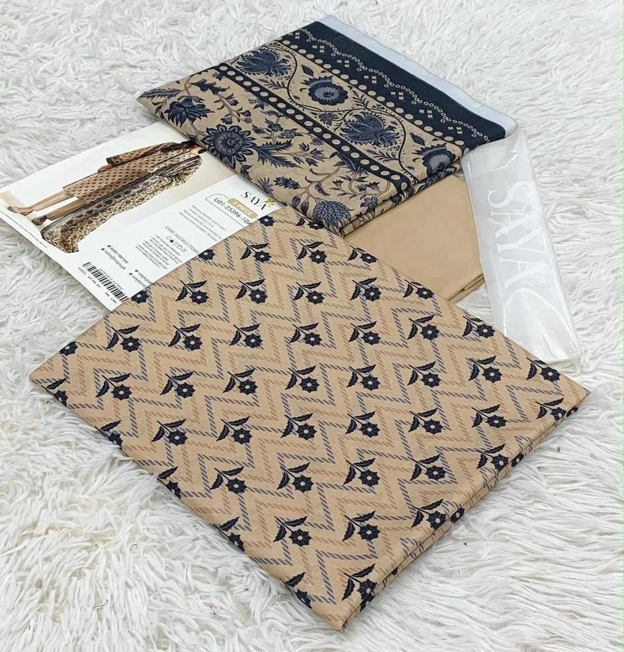 Saya Lawn 3PC Collection 2026