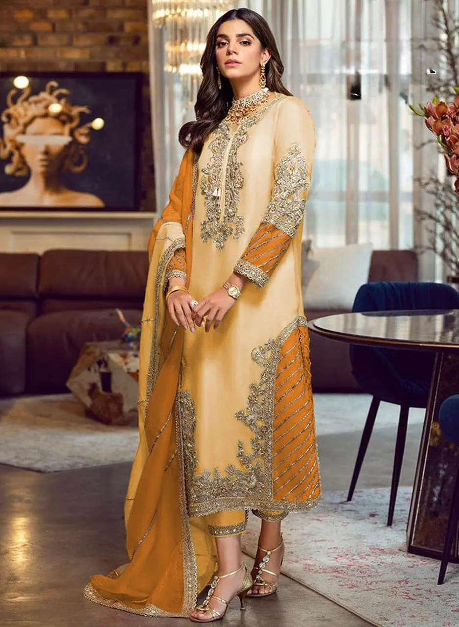SARA ROHAIL ASGHAR Organza Suit 2026