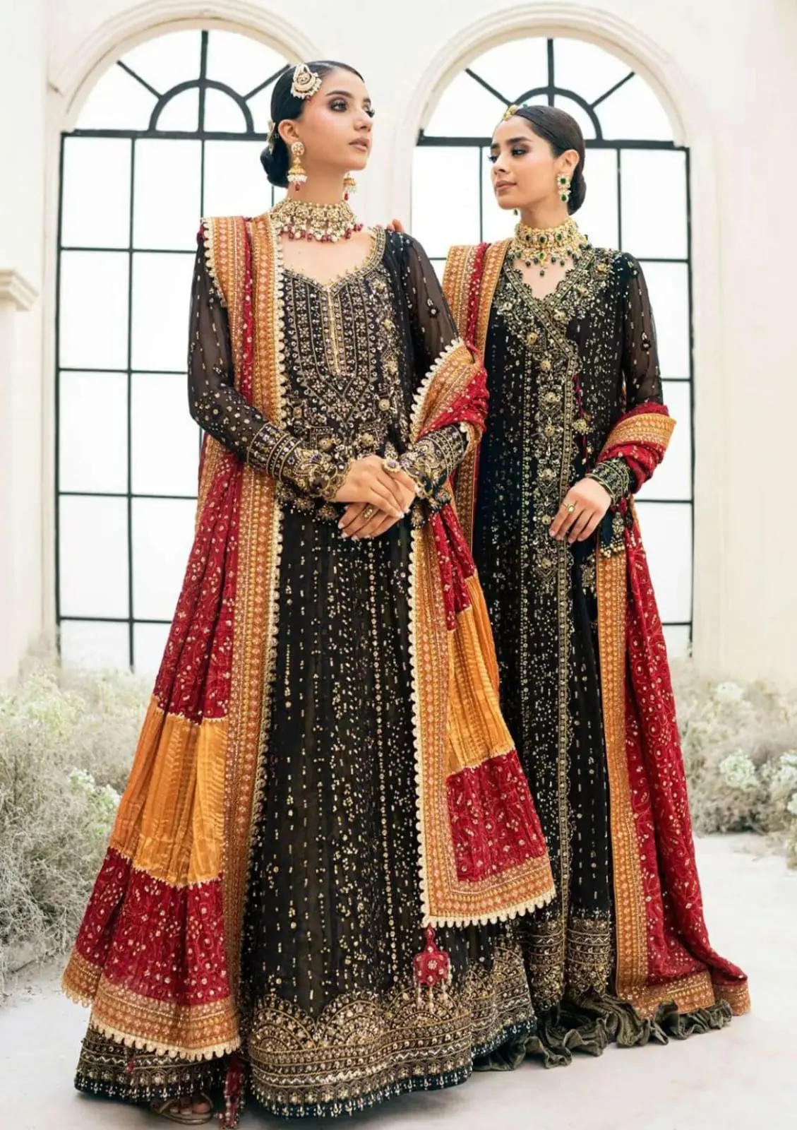 AIK ATELIER Chiffon Frock Suit 2026