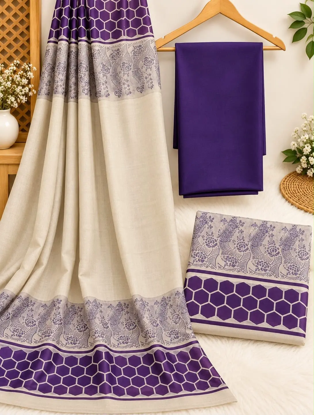 WMR Dhanak With Banarsi Collection 2026 Winter Unstitched Suit