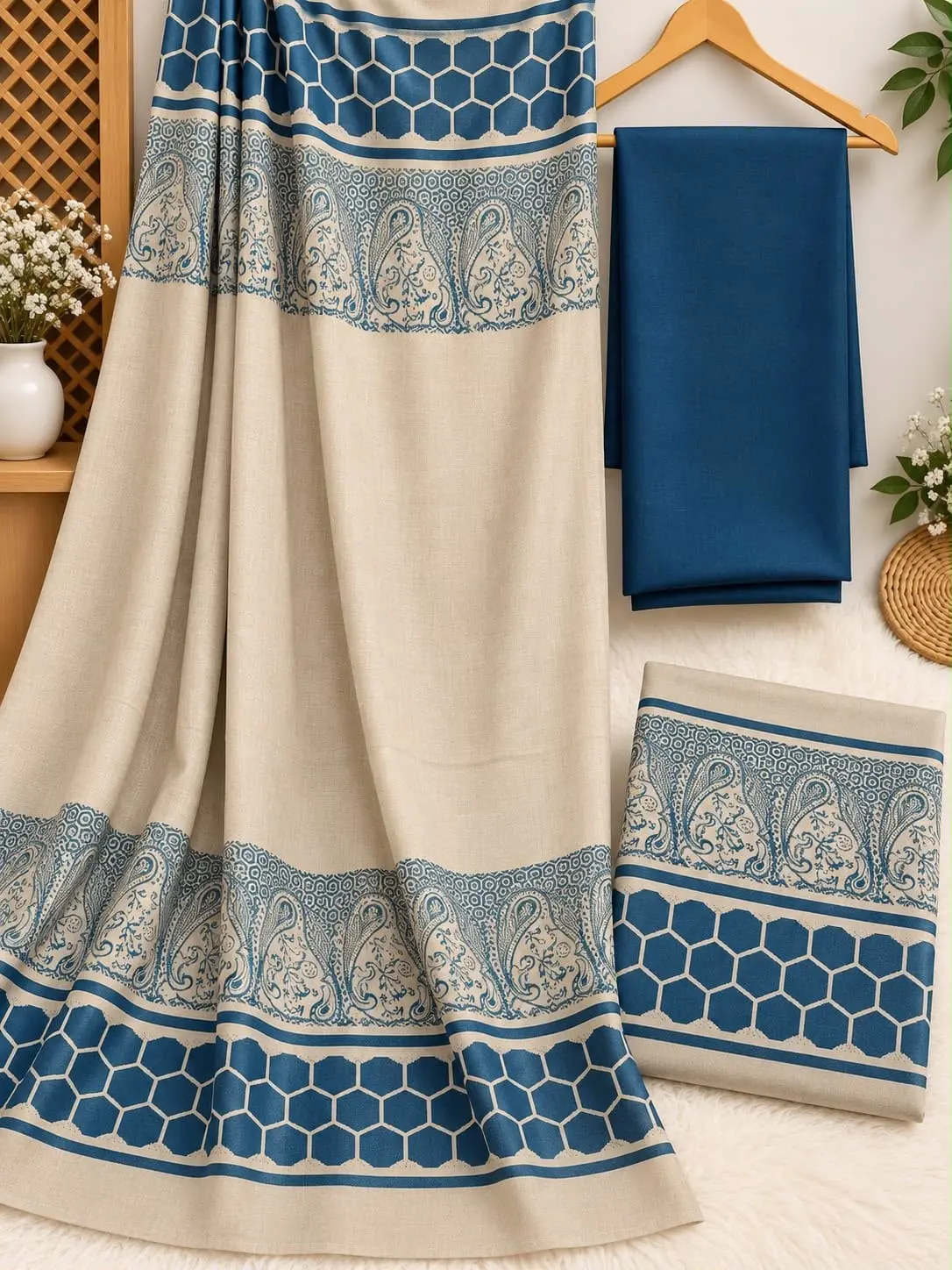 WMR Dhanak With Banarsi Collection 2026 Winter Unstitched Suit