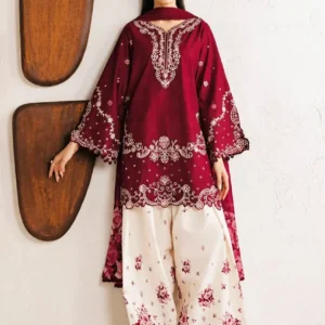 IZNIK Silk Embroidered 3 Piece Suit 2026