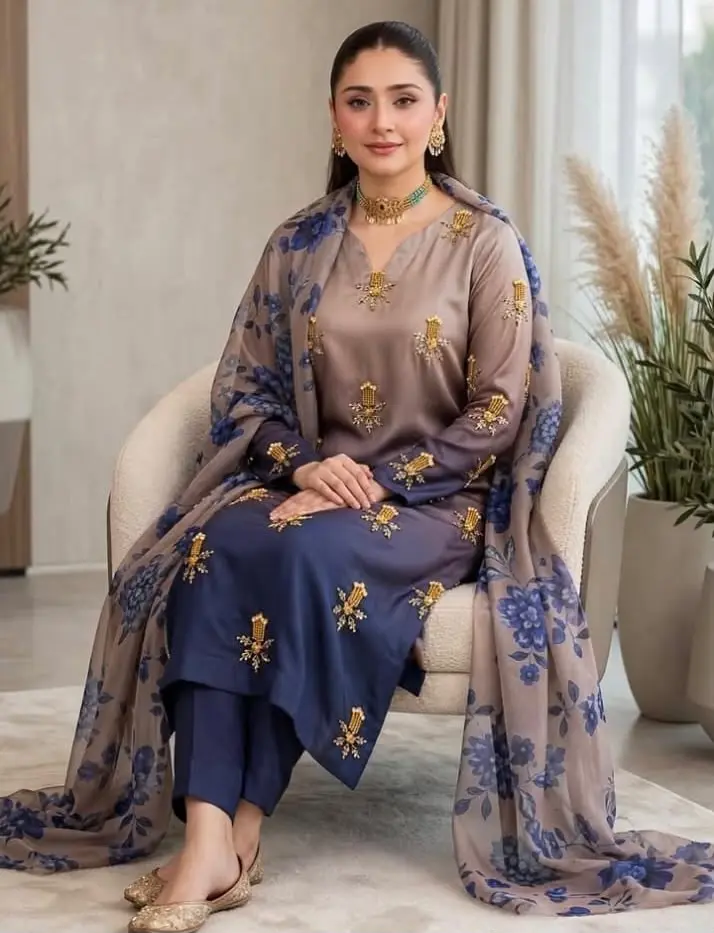 WMR Collection Shamoze Silk 3 Piece Suit 2026