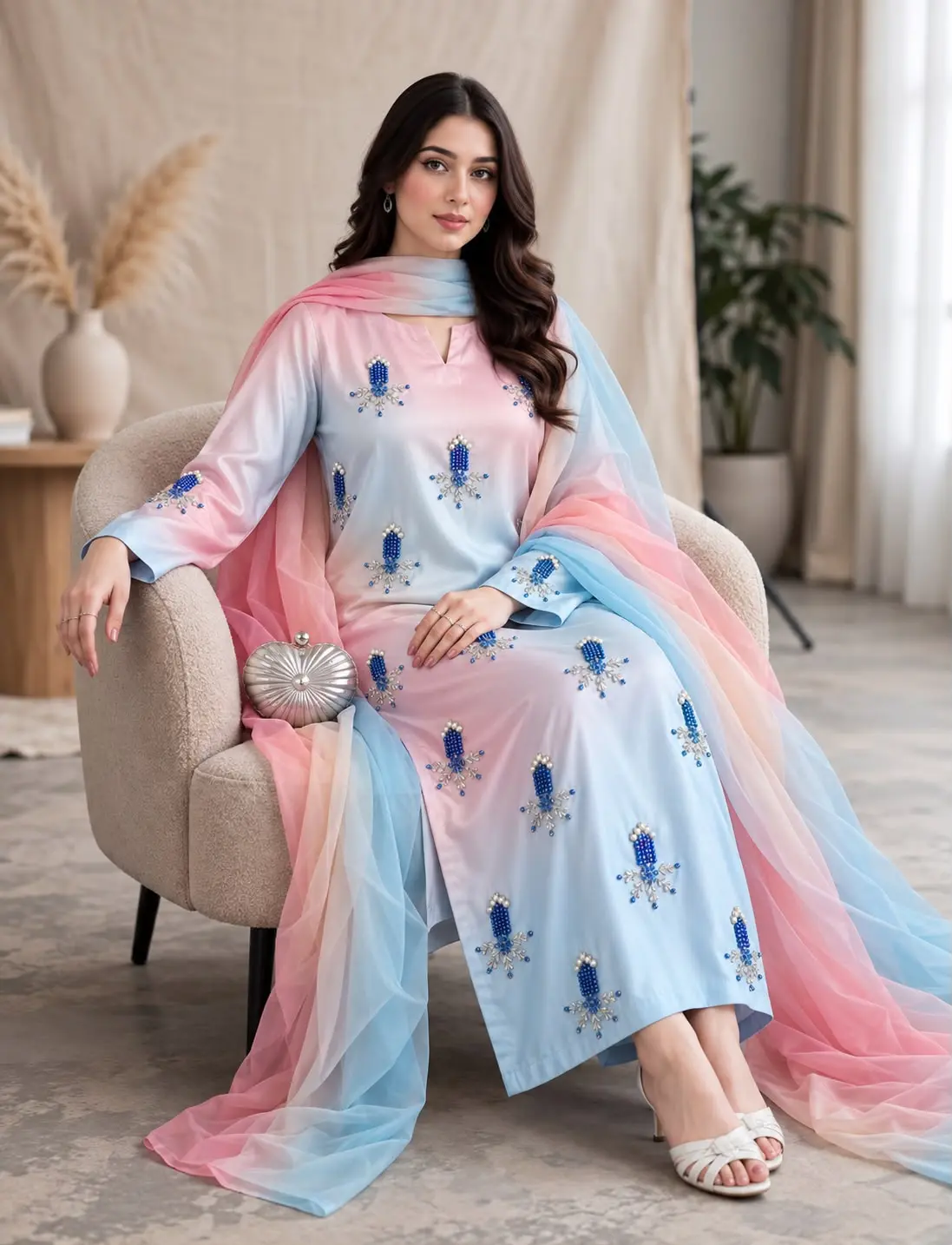 WMR Collection Shamoze Silk 3 Piece Suit 2026