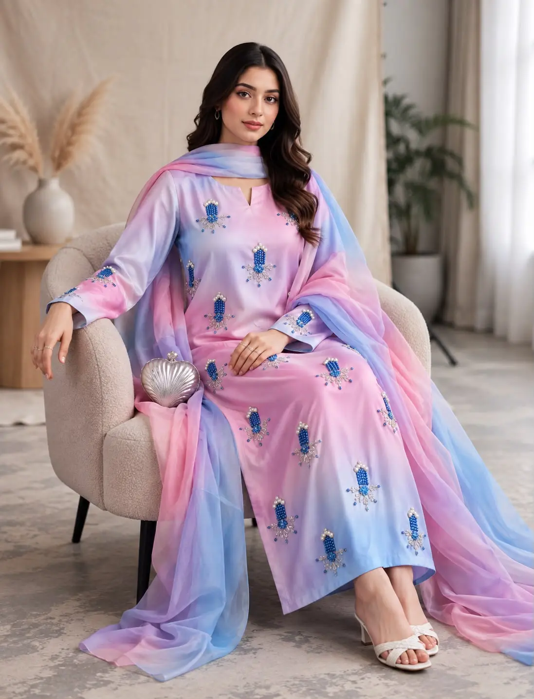 WMR Collection Shamoze Silk 3 Piece Suit 2026