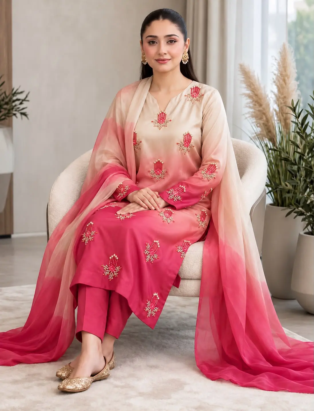 WMR Collection Shamoze Silk 3 Piece Suit 2026