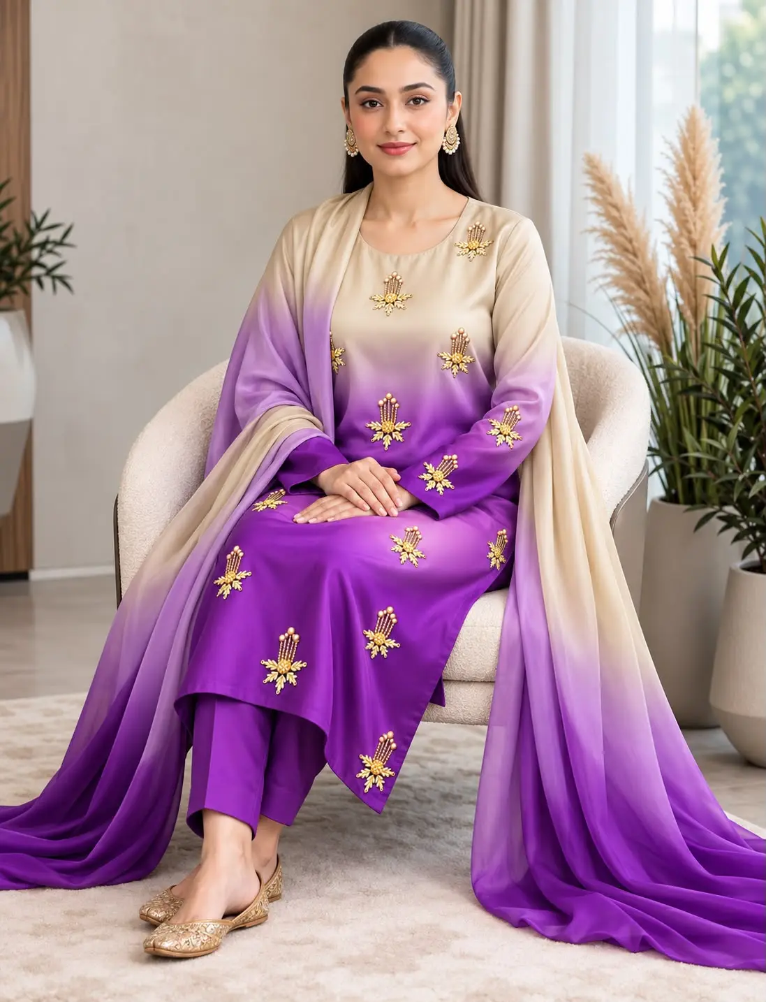WMR Collection Shamoze Silk 3 Piece Suit 2026