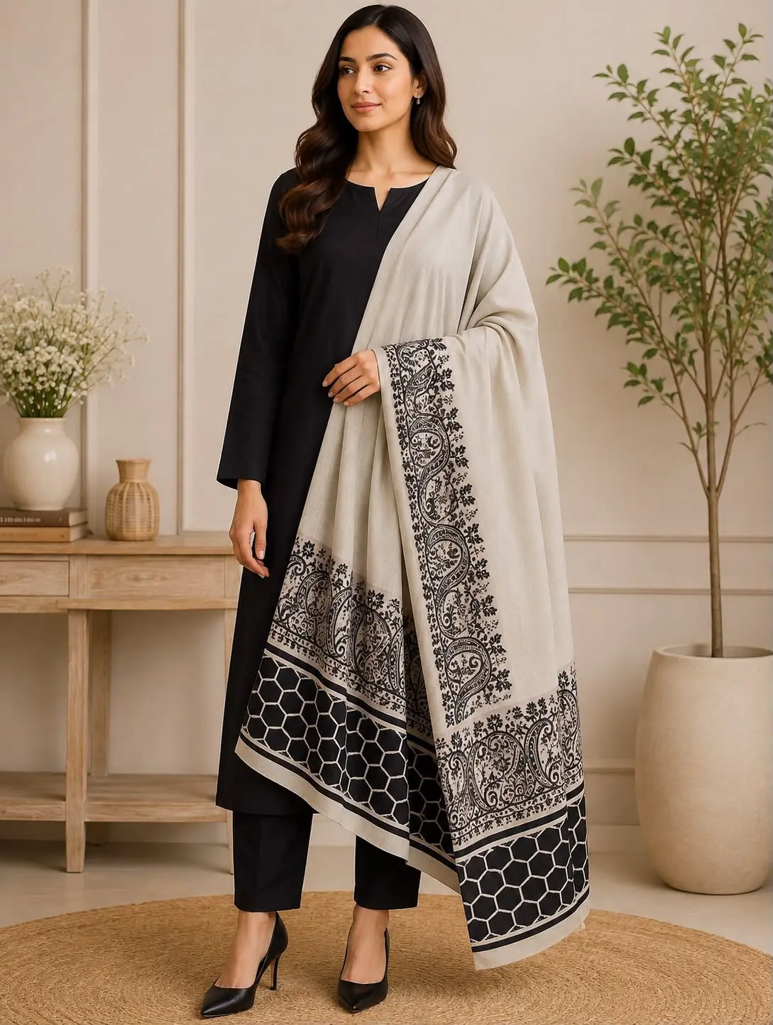 WMR Dhanak With Banarsi Collection 2026 Winter Unstitched Suit