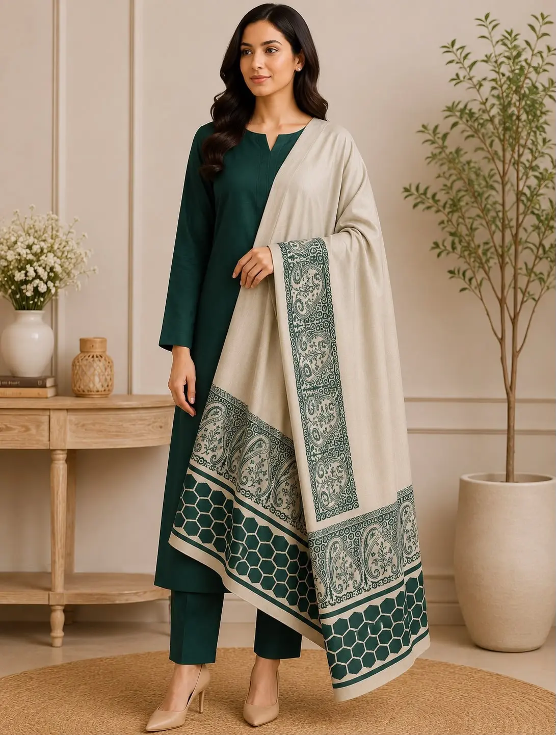 WMR Dhanak With Banarsi Collection 2026 Winter Unstitched Suit