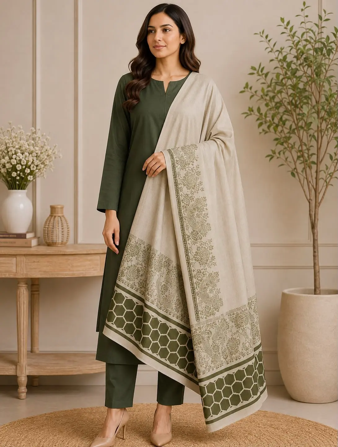 WMR Dhanak With Banarsi Collection 2026 Winter Unstitched Suit